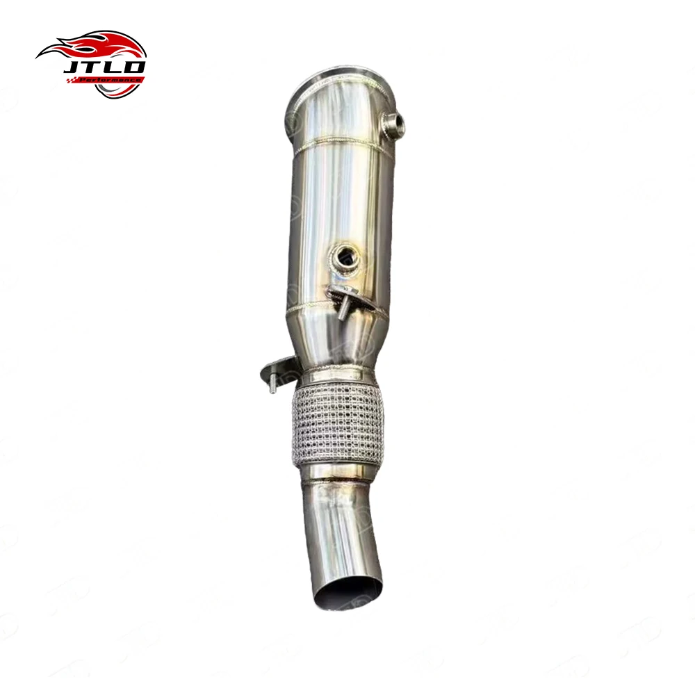 Performance Downpipe For BMW 528i F10 N20 Turbo - Polished 304SS, Easy Installation, Enhances Throttle Response