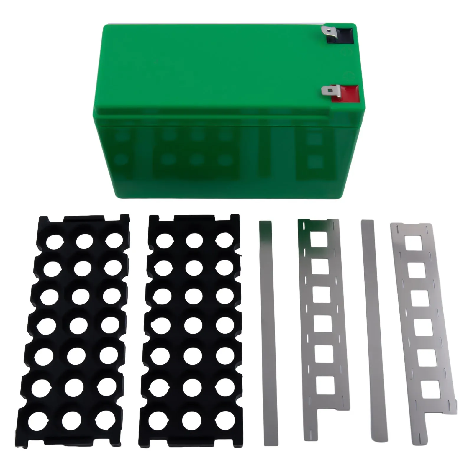 ABS Batterie Fall 12V 7Ah Batterie Fall Halter Fit 18 650 Zellen 3x7 Nickel Streifen Lagerung box Für 18 650 Batterie DIY Batterie Pack