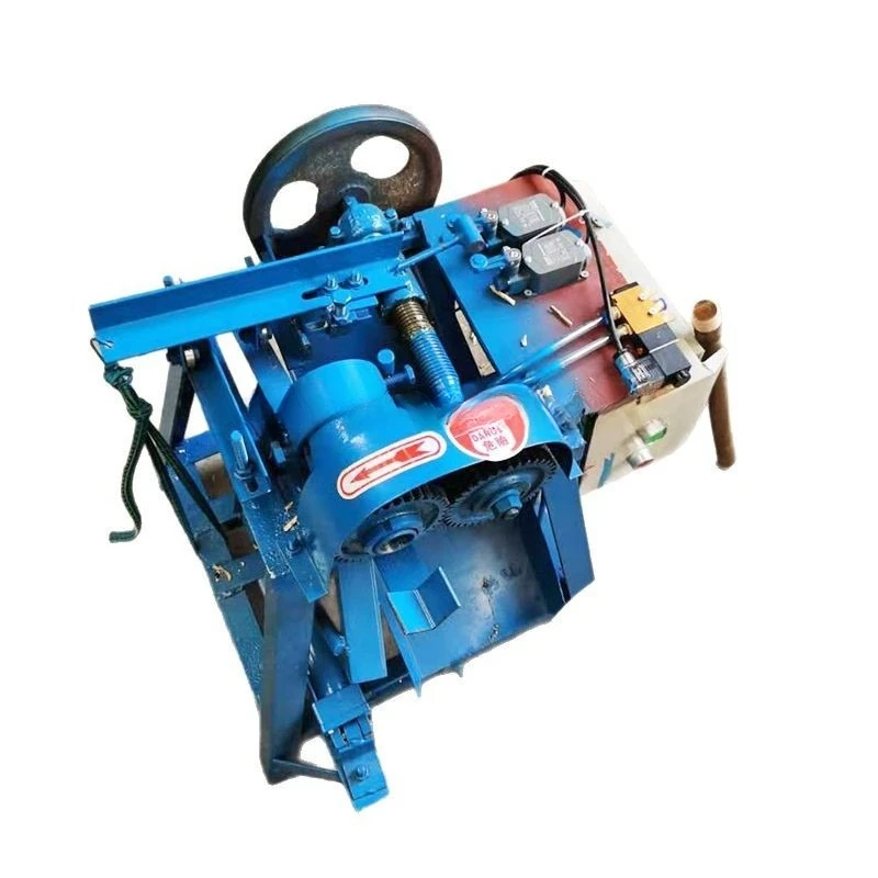 

New automatic round rod opening machine, convenient wooden rod threading machine, easy to operate wood threading machine