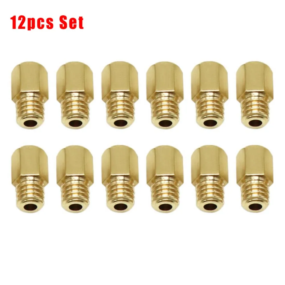 12pcs/Set Carburetor Main Jet For Mikuni for vm for tm Carb #330- #440 Jets Motorcycle Brand New And High Quality Accessories