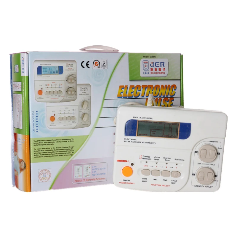 Free shipping Digital Tens Acupuncture Therapy Massager with Pads