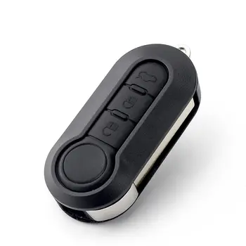 KEYYOU 三鍵遙控汽車鑰匙殼折疊套,適用於菲亞特 500、熊貓、朋托、Bravo、Ducato、標緻 Boxer、雪鐵龍 Jumper SIP22 鑰匙坯 8 最佳銷售 菲亞特 Bravo 配件 - №8