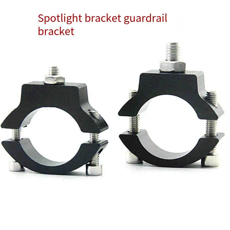 Motorrad-Nebelscheinwerferhalterung 22-32MM, zusätzliche Motorrad-Scheinwerferhalterung, feste Scheinwerfer-Montagehalterung