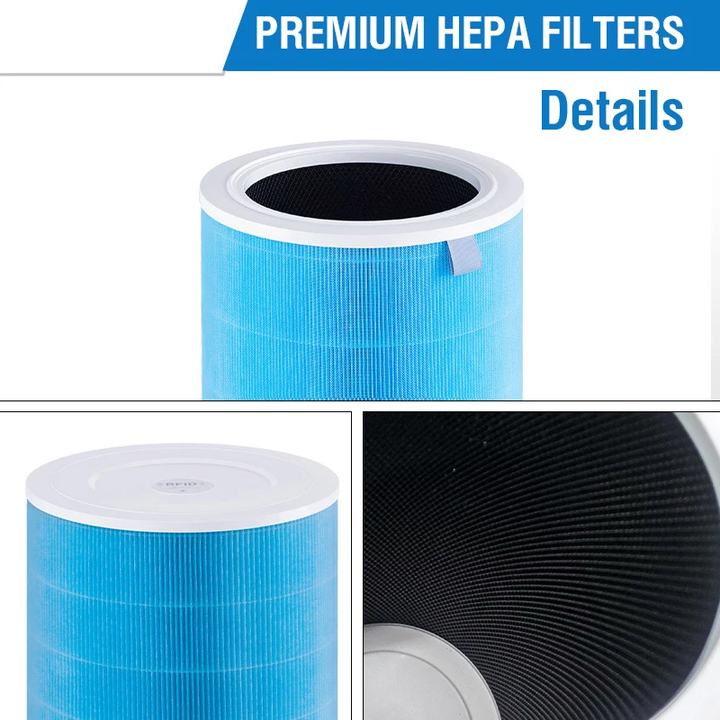 For Replacement Xiaomi Hepa Filter 4 Lite Xiaomi Activated Carbon Filter 4 Lite for Xiaomi 4 Lite Xiaomi 4 Lite Filter