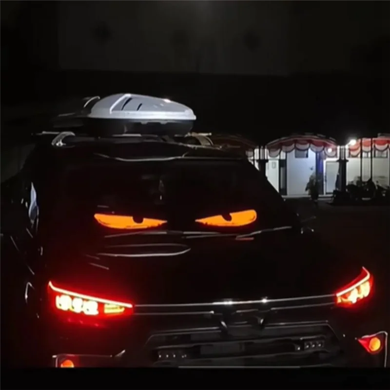 

Truck Devil Eye LED Matrix Pixel Panel Soft Foldable Lighting Graffiti Scrolling Stick Up Text Board Windshield