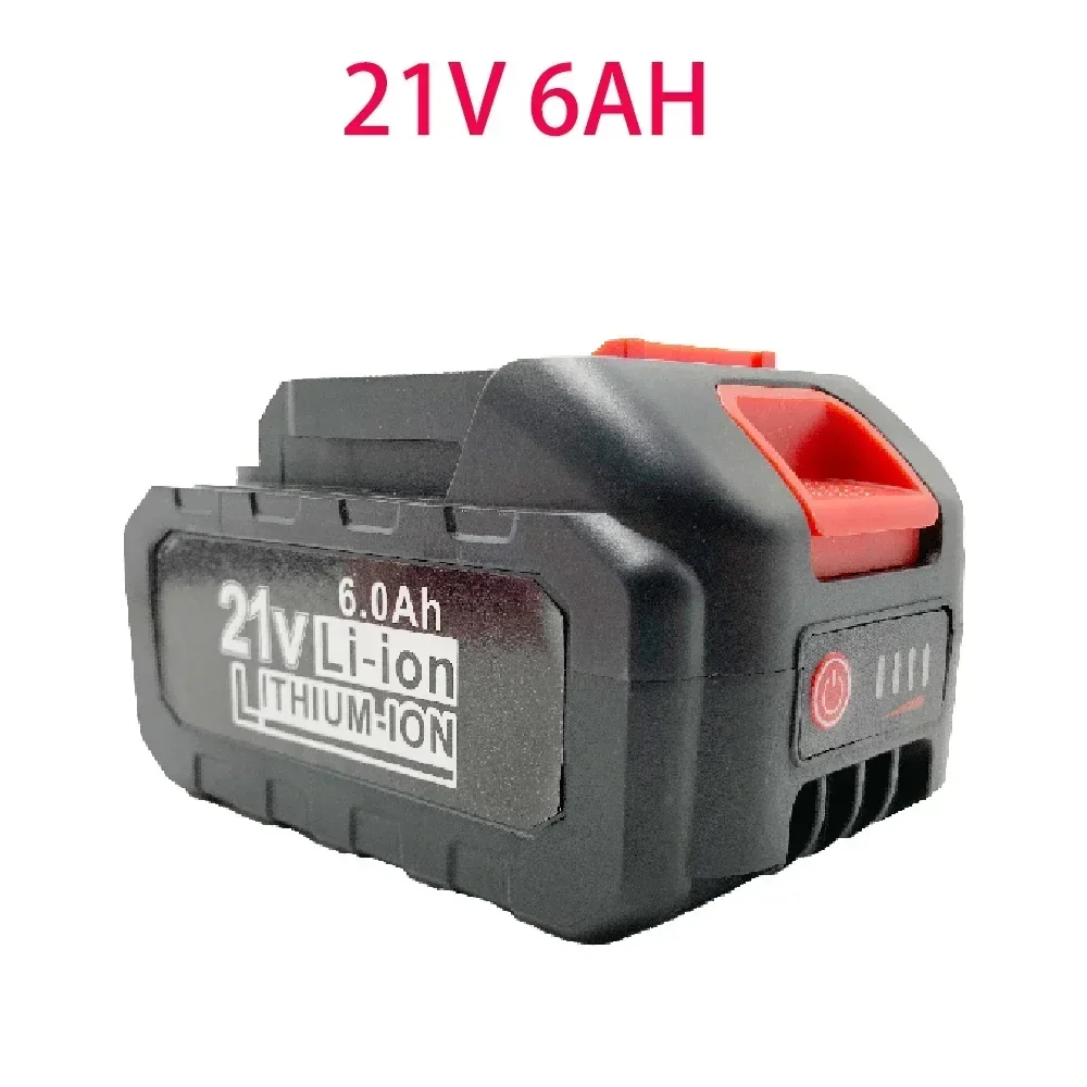 Batería de litio duradera de alta potencia, 21V, 9AH, 6AH, 3AH, para pistola de agua de alto voltaje, herramienta eléctrica de la serie Makita 21V