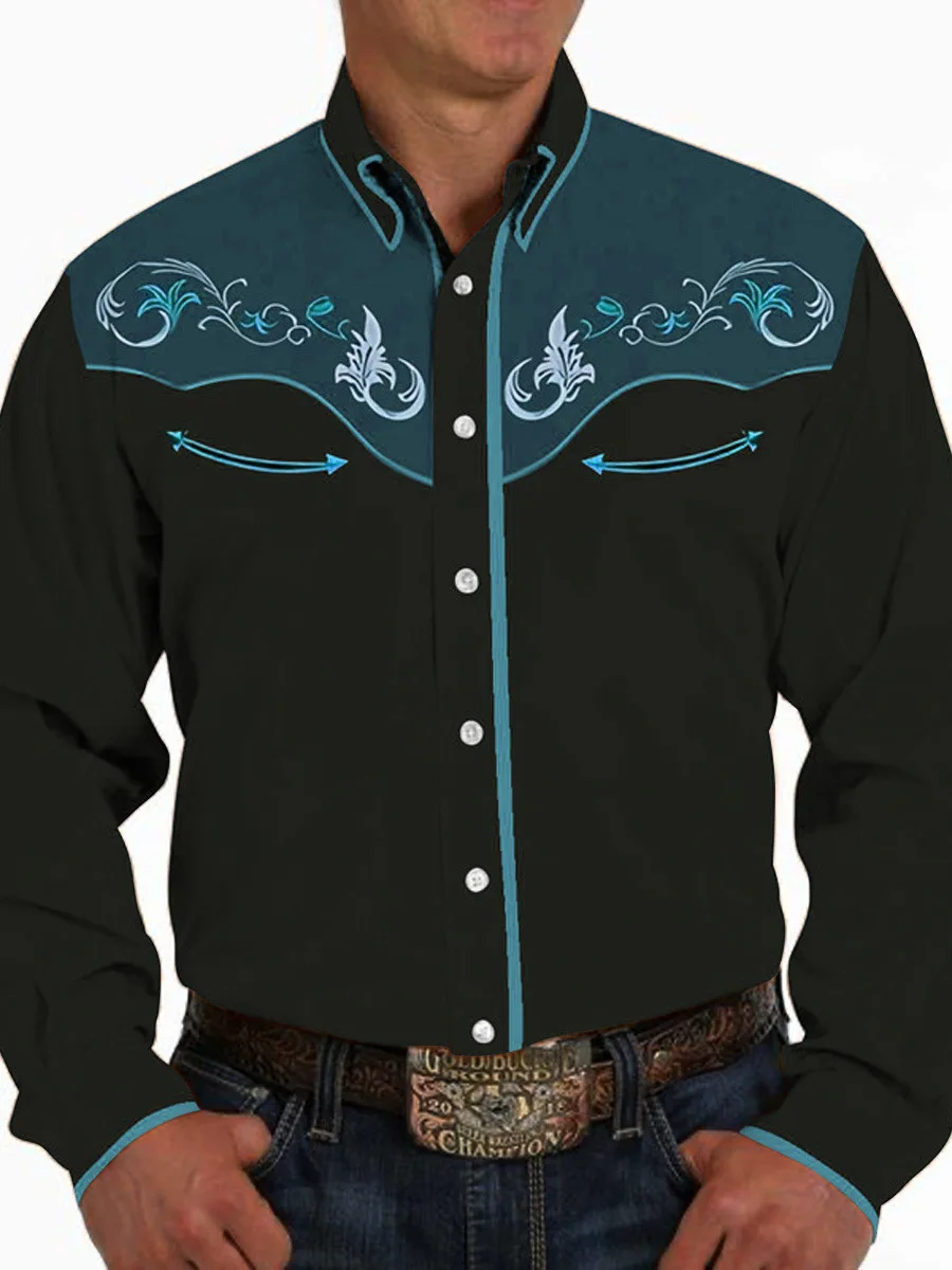 

Casual Men's Long Sve irt Sli Trendy High-End Feeling Autumn Wear Top Haome Loose Fit Polyester Breathable Regula...