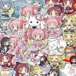 10/30/48pcs Anime Puella Magi Madoka Magica Stickers Kawaii Cartoon Girl Kaname Madoka Akemi Homura Decals for Laptop Phone Bike