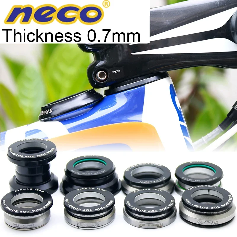 Neco Bike Headset 41.8 42 47 49 52 for Giant 46.8 51.8 44 55 46 46.9 OD1 OD2 Integrated Very Thin Road Bike Road Bike Headset