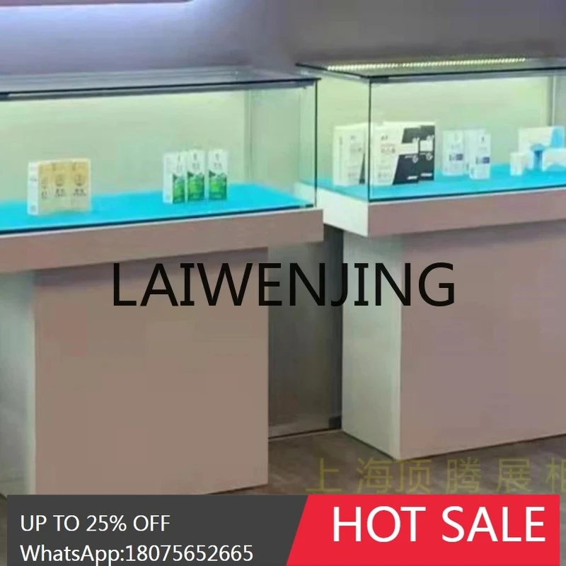 T16- Jewelry Glass Paint Exhibition Products Cultural Relics Calligraphy and Painting Museum Showcase Model Cabinet