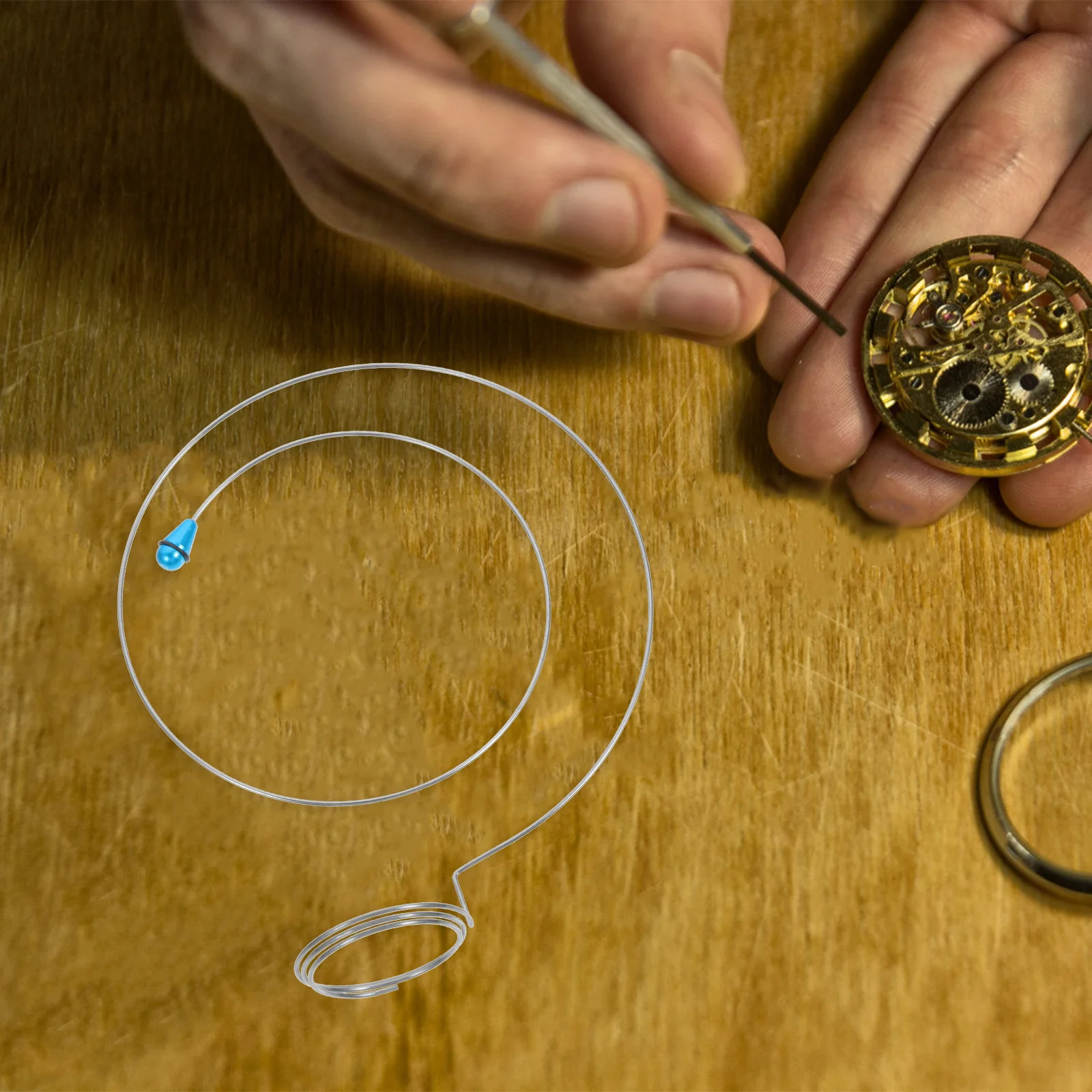 

5Pcs Magnifier Bracket Sturdy Loupe Holding Circle for Watch Repair Tool Comfortable Head Support and Secure Lens Placement