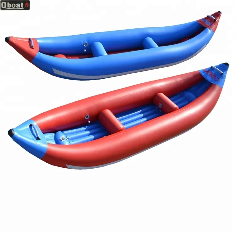 Kayaks dayung tiup 2 orang