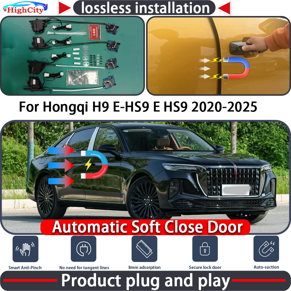 

Электрический привод замка двери с функцией плавного закрывания для Toyota RAV4 XA40 XA50, Suzuki Across 2012-2025: система автоматического открывания/закрывания с функцией Soft Close