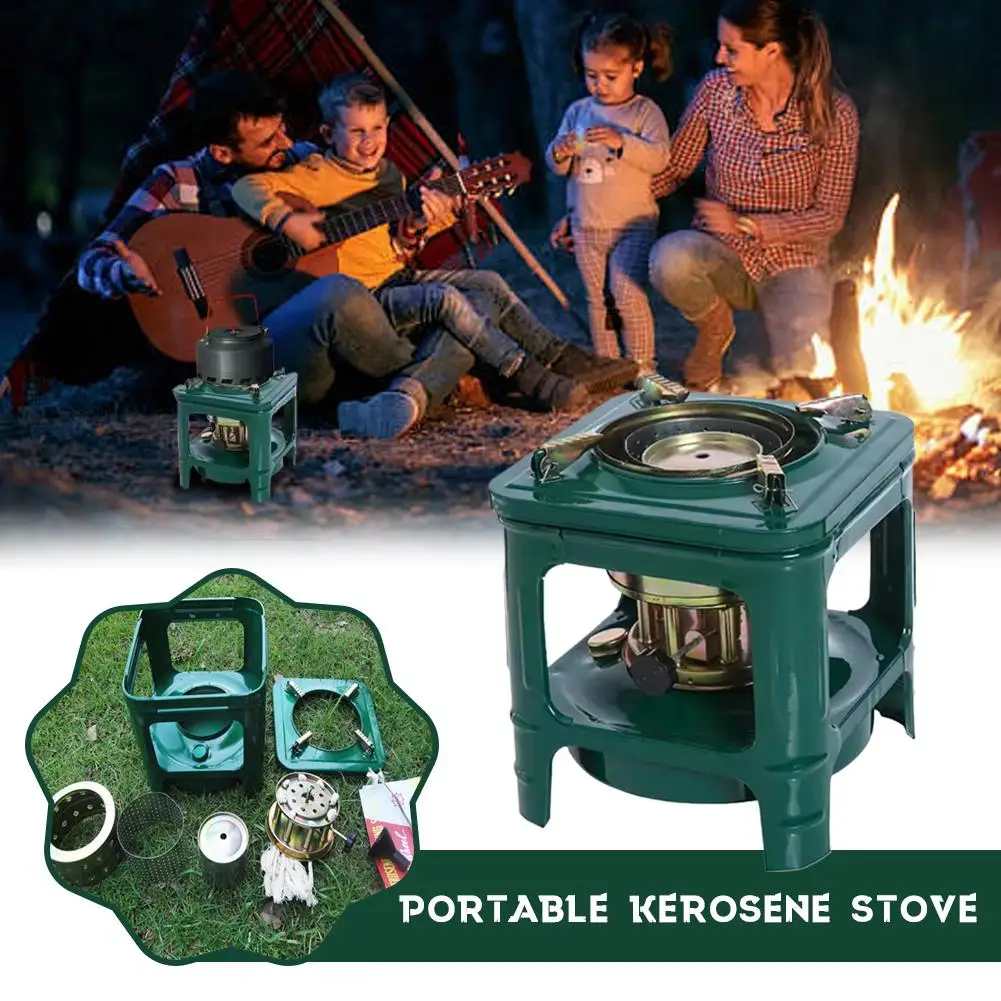 

Портативная дизельная печь на 8 горелок, интегрированная мини-плита для кемпинга, снаряжение для активного отдыха, для походов, зимних пикников, горячая новинка