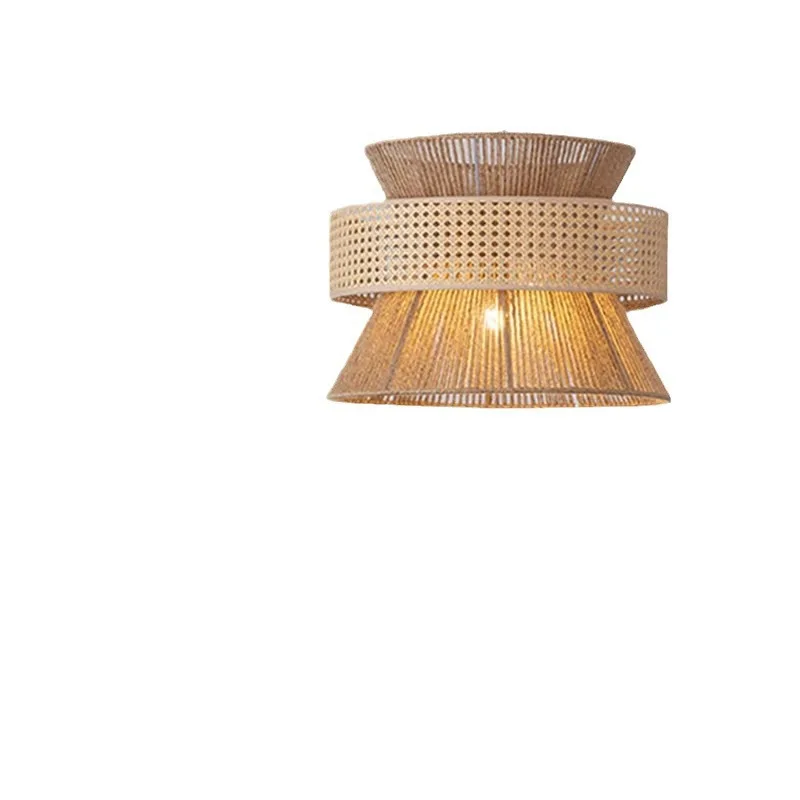 

Japanese-style wabi-sabi wind hemp rope chandelier restaurant bedroom homestay tea room