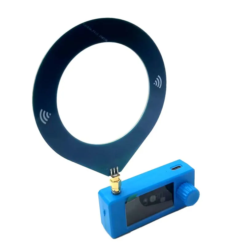 الأزرق شل SI4732 جيب صغير 0.5-108 ميجا هرتز SSB AM FM HF SW MW عرض جميع الفرقة استقبال راديو مع 2 هوائي كابل يو اس بي