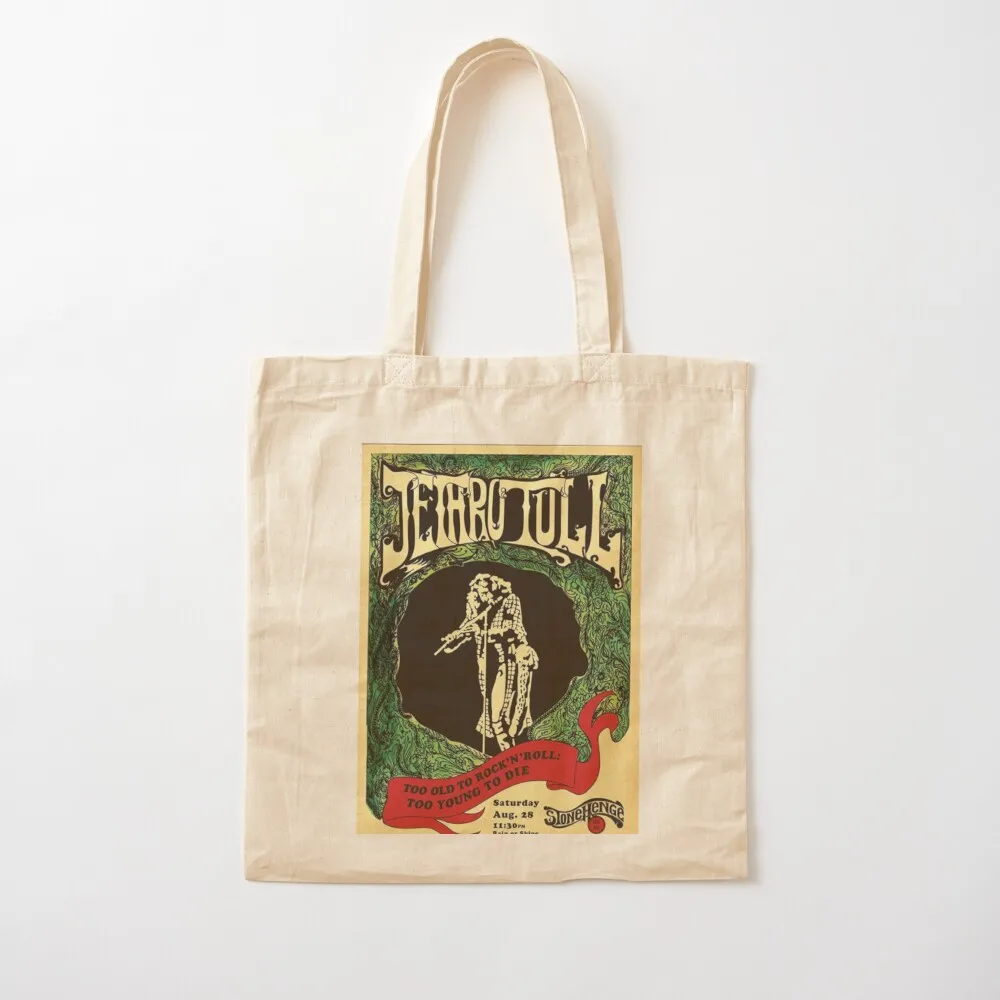 Jethro Tull no Frame Tote Bag the tote bag bag luxury women reusable shopping Canvas Tote