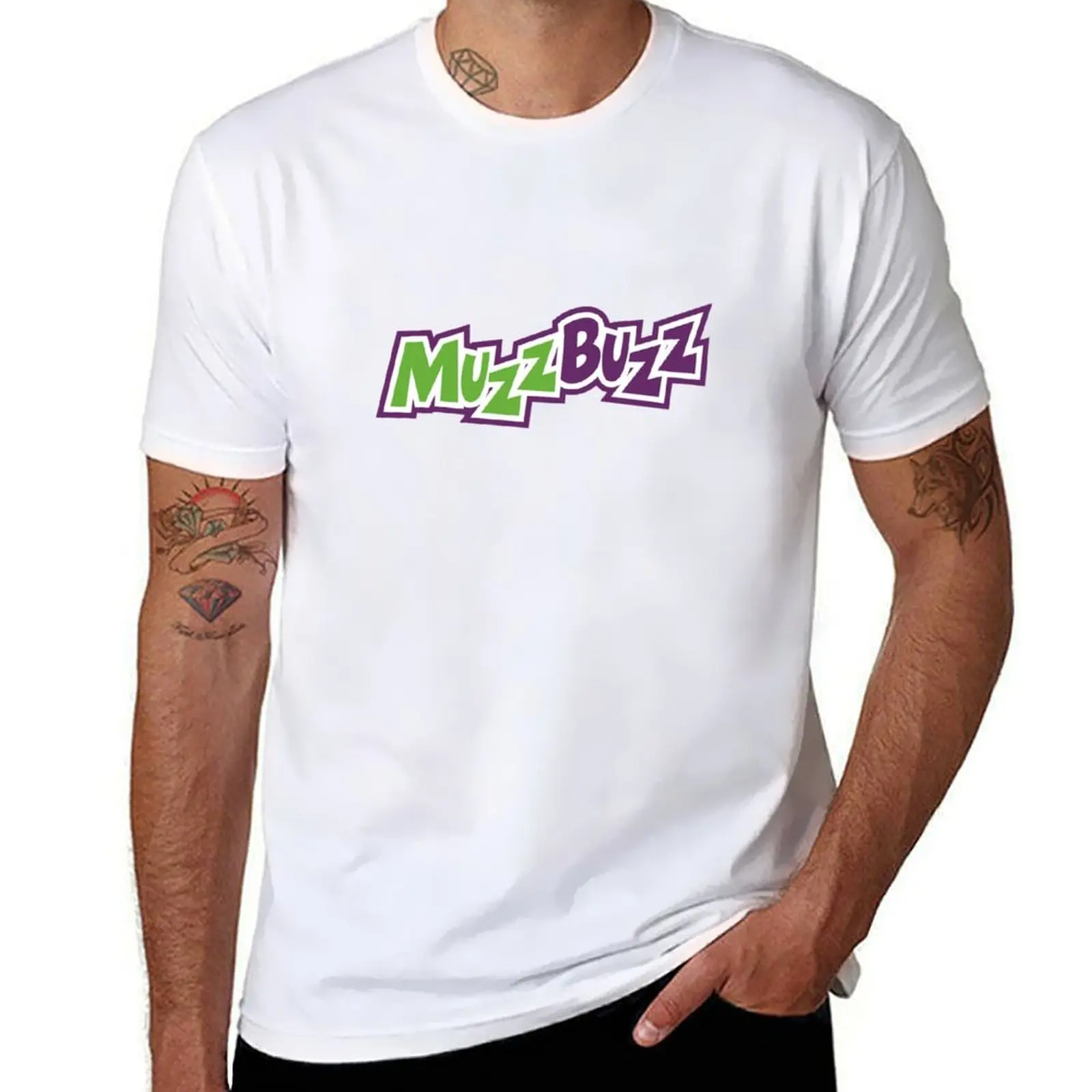 

Muzz Buzz Resto T-Shirt man t shirt heavy cotton t shirt man cotton T-Shirt