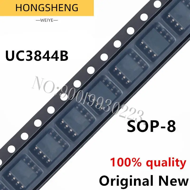 100% New 10pcs/lot UC3844BD1R2G SOP8 UC3844A 3844B SOP 3844BD1R 3844 SOP-8 SMD 3844BDR2G   IC