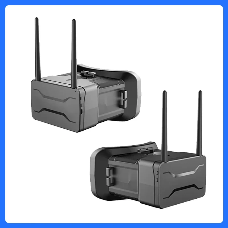 SLONWAKE New 5.8g fpv dual reception 4.3-inch VR glasses detachable screen 48CH display Built-in Battery  RC FPV Racing Drone