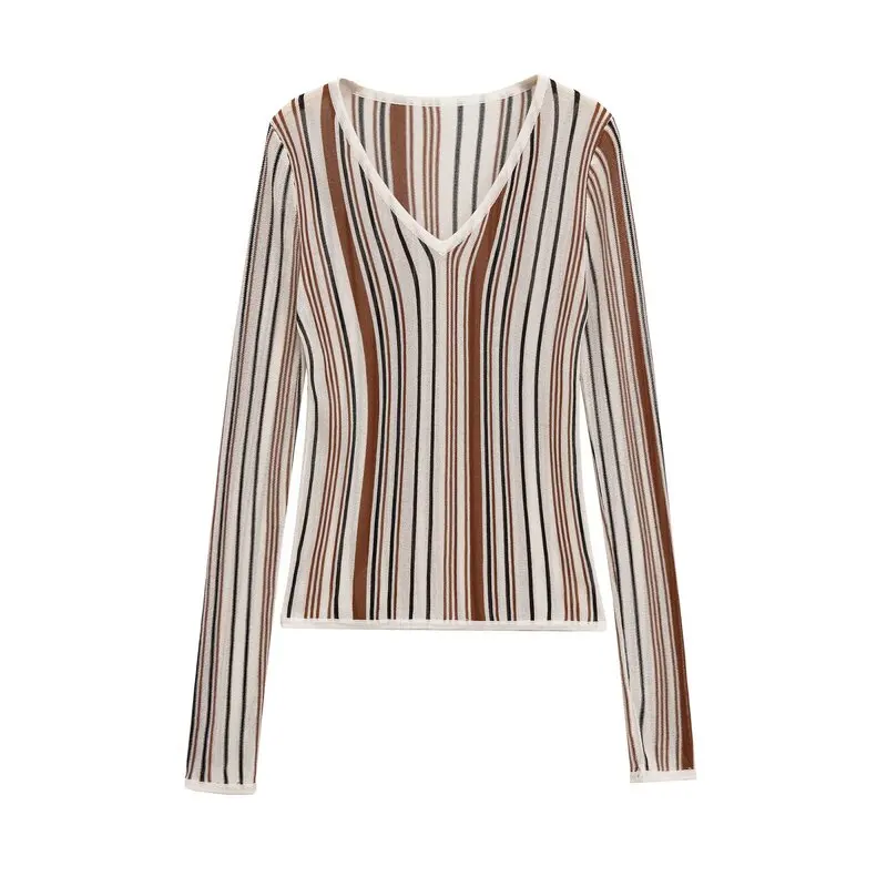 Herbst Neuankömmling Damen Gestrickte Lange Sve Leinenmischung V-Ne Weste 2025, Pendeln Sle Slim Fit Faion Trend