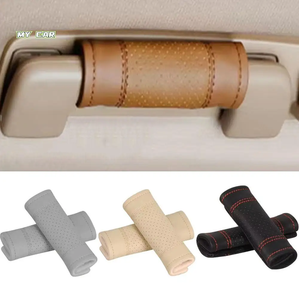 

Breathable Car Roof Handle Cover Anti-scratch Wear-proof Pull Handle Protective Case Non-slip Easy To Install