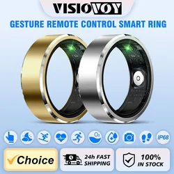 Neuer 5atm wasserdichter Smart Ring für Samsung Galaxy Ring Männer Frauen 24h Gesundheits monitor Gesten steuerung Multi-Sport-Modus Smart ring