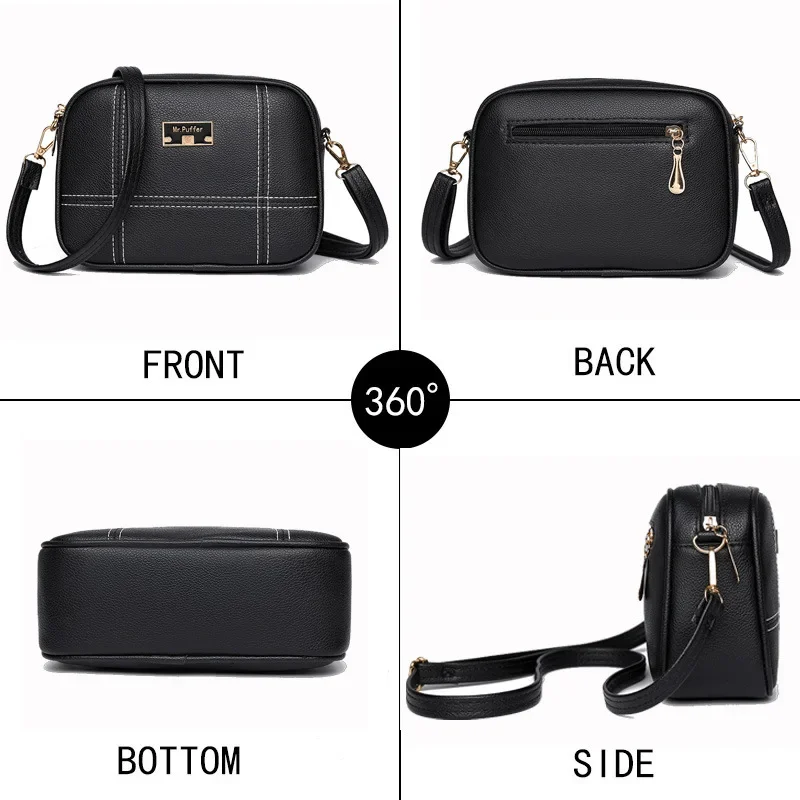 New Fashion Small Shiling PU Women's Bag High-end Sense Niche 2024 New Stylish Ins Crossbody Versatile Small Square Handbag