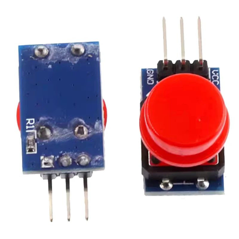 5pcs/lot 12X12MM Big key module Big button module Light touch switch module with hat High level output for arduino