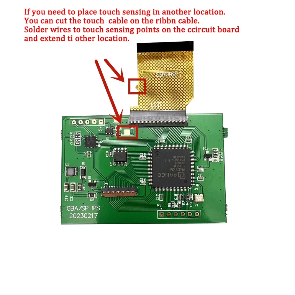 3.0inch Highlight Laminated IPS LCD Screen for Gameboy Advance GBA LCD with Dedicated Housing Shell Replacement with Accessories