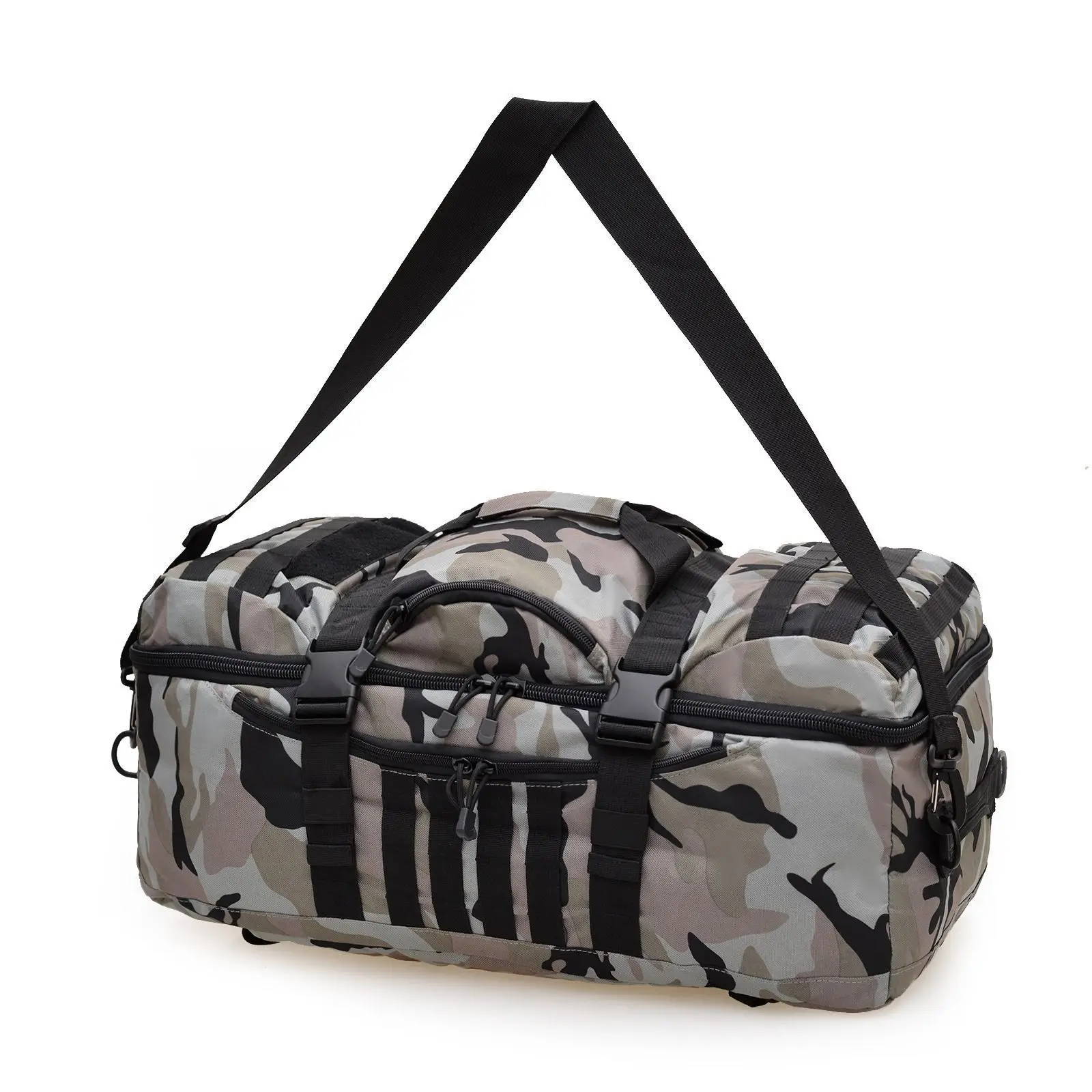 Multifunctional Tool Camouflage Bag Hiking Handbag Wear-resistant Waterproof Large Mountaineering Bag