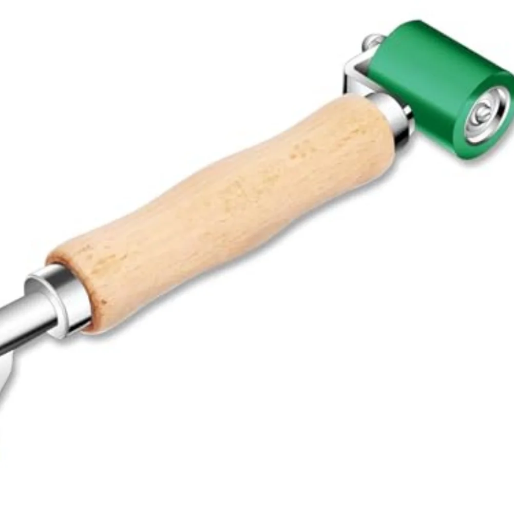 Seam Roller for Silicone Sealant Pressing with 40mm Silicone and 6mm Brass Rollers for Precise Leak Repair Work