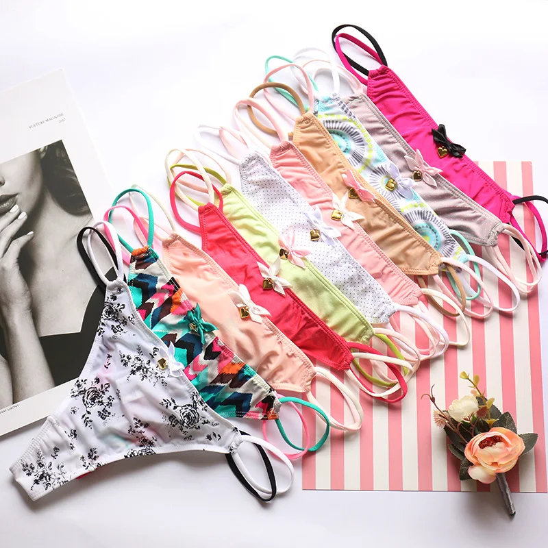 New Solid Nylon Direct Selling Girls Panties Sexy Lady\'s Briefs Young Girl Underwear Leopard 7pc/lot