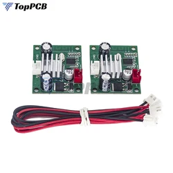 2PCS Auto Pair Bluetooth Power Amplifier Board 30W*2 DC 8-24V TWS Audio Receiver Amp Module for Speaker Subwoofer Home Theater