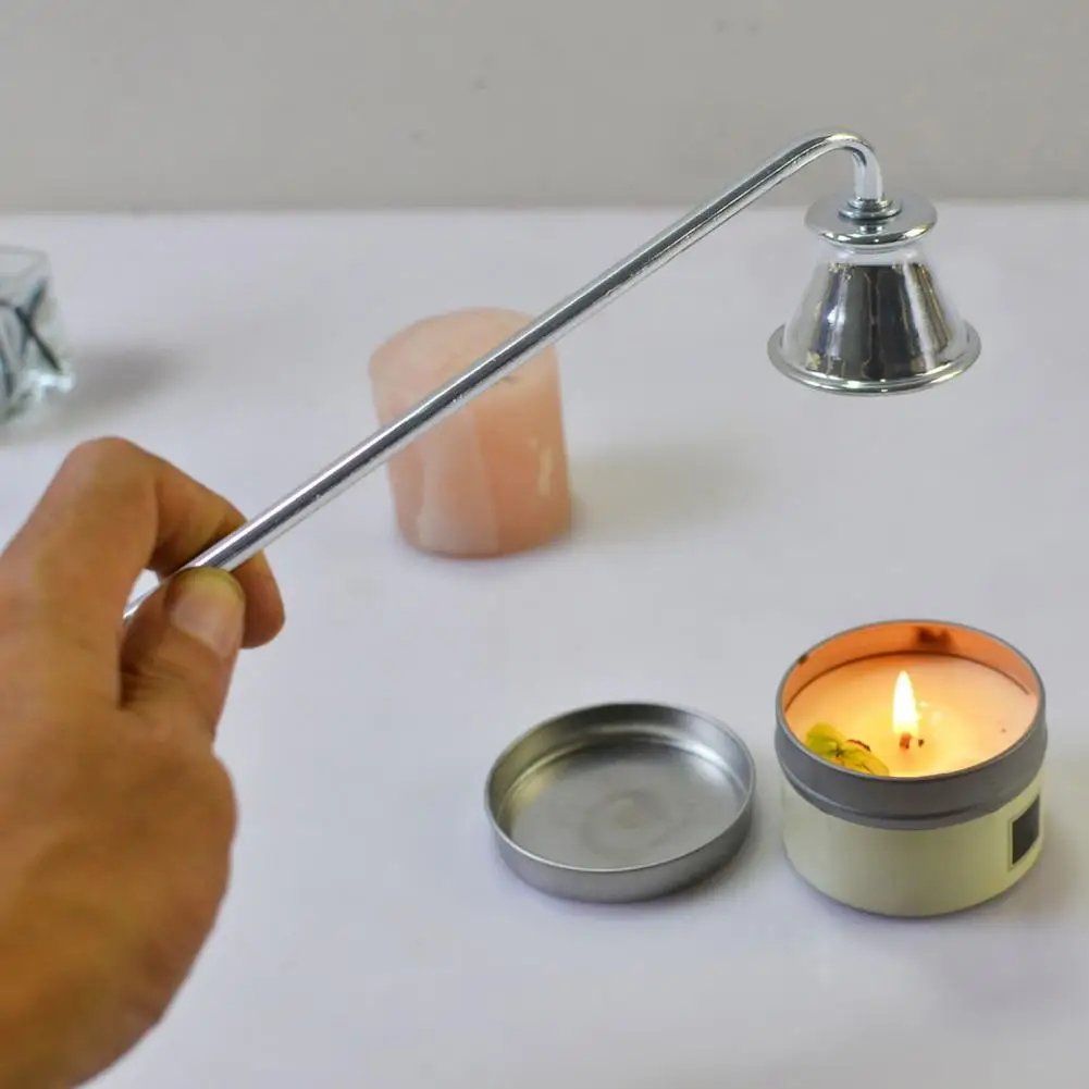 Candle Extinguisher Hand Tool Candle Safety Tool Elegant Stainless Steel Candle Extinguisher Tool for Putting Out Flame