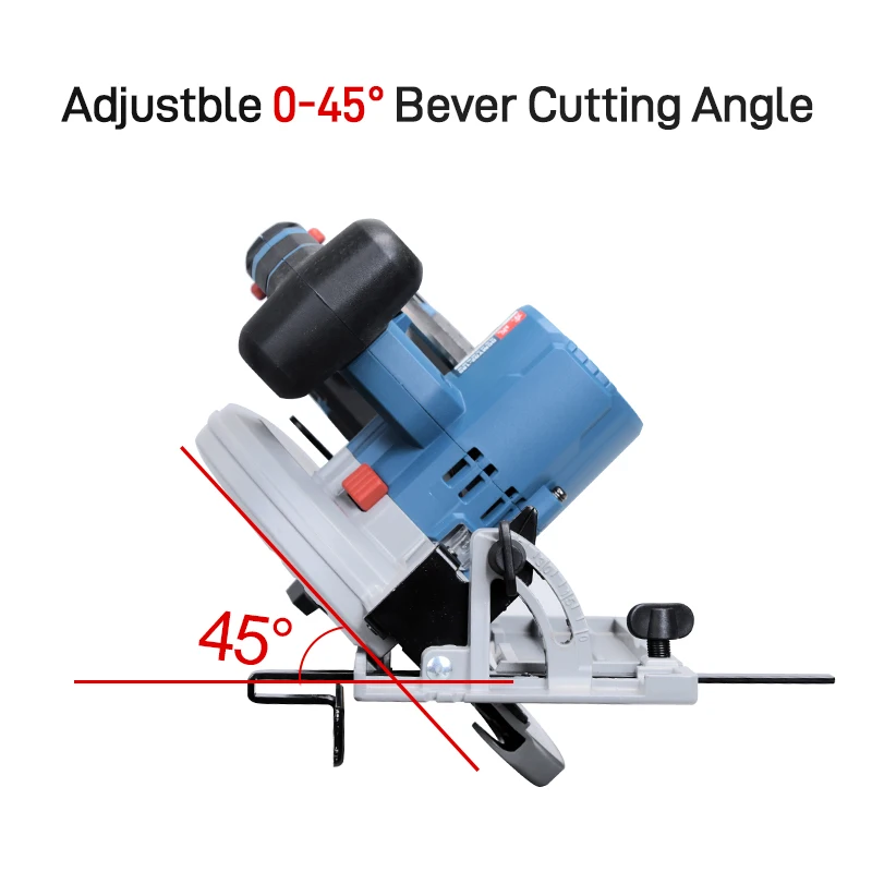 Dongcheng Single Battery 7 Inch 20V High Power Aluminum Iron Plate Electric Table Circular Saw