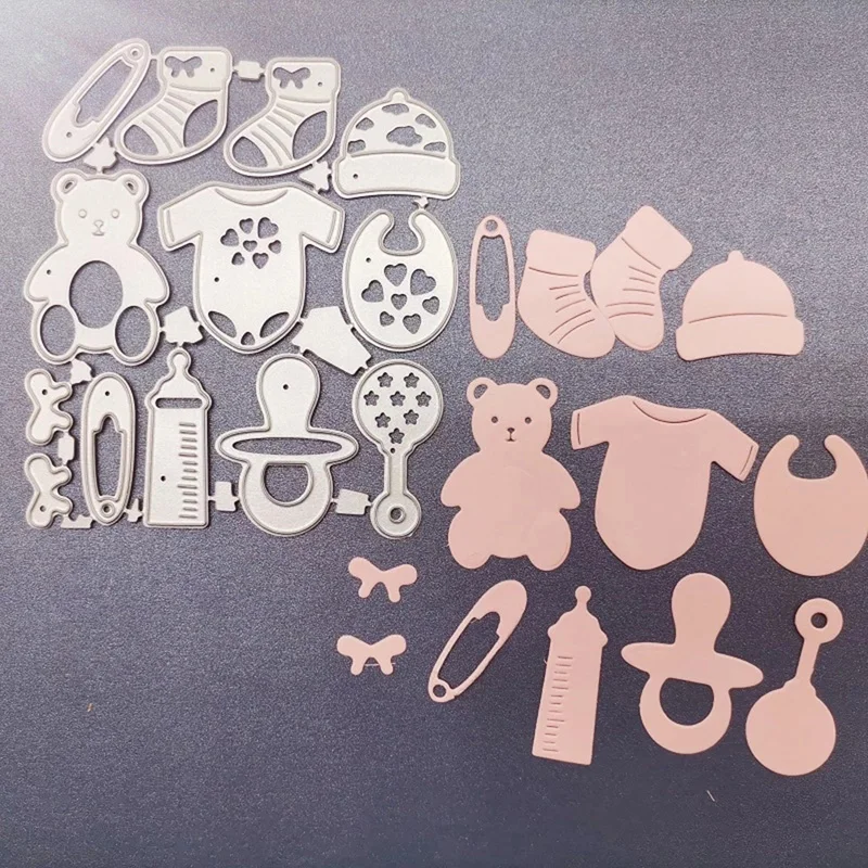 Lucky Goddess Metal Cutting Dies Baby Toy Set Diy Scrapbooking Photo Album Decorative Embossing Paper Card Crafts