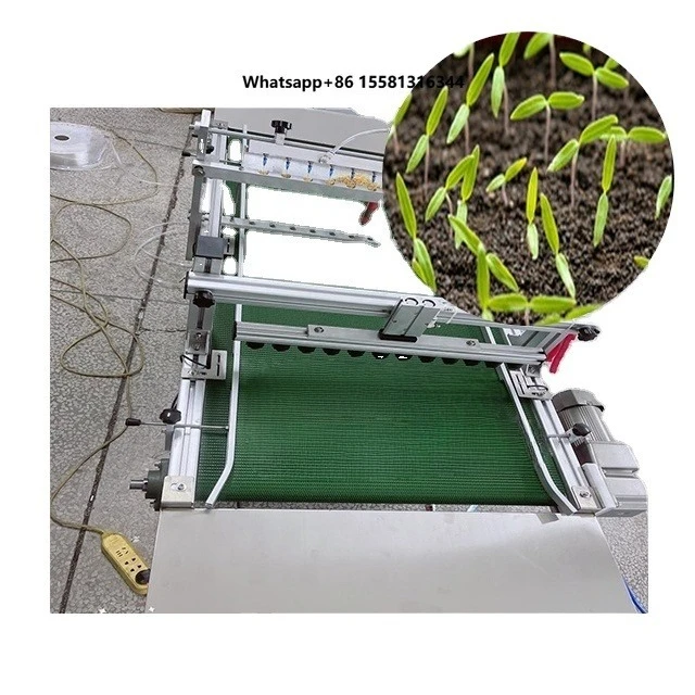 Automatic Vegetable Seeder Machine with Round Hole Floating Disc Greenhouse Planting Seed Sower-Efficient Seeders Transplanters