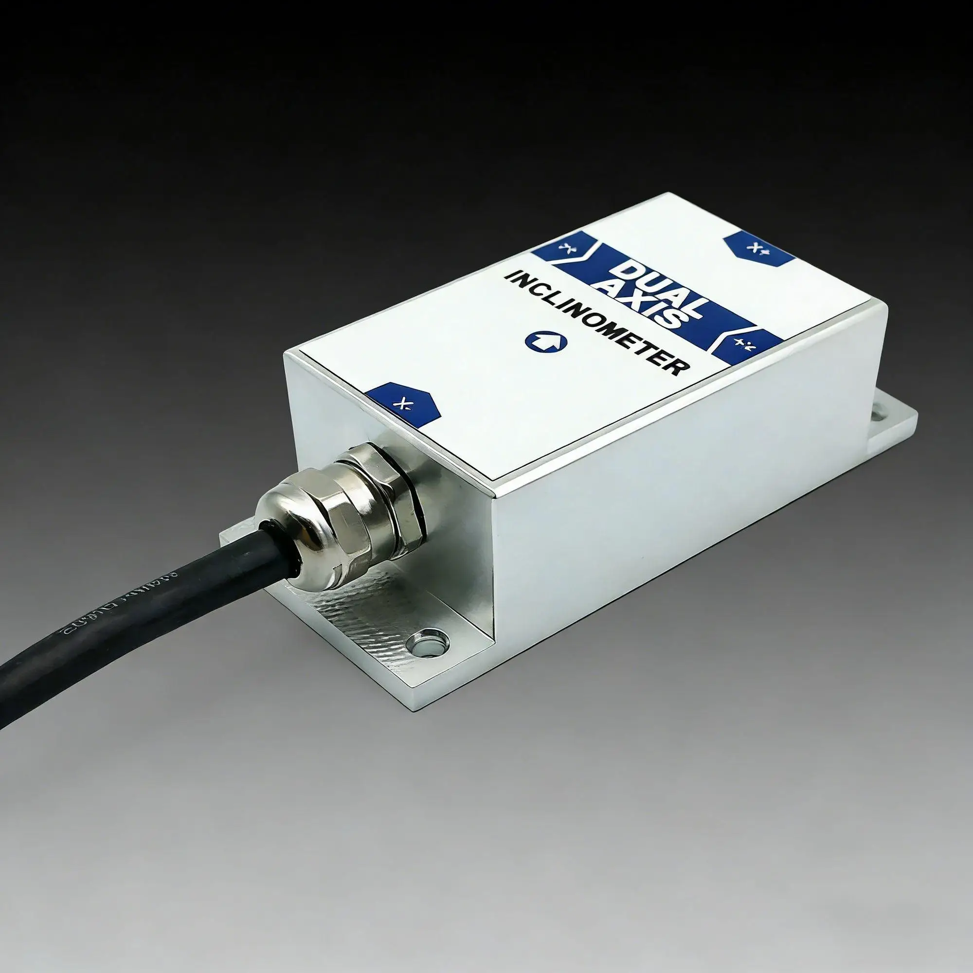 High Accuracy 0.1 Deg Analog Output 0-5/10V Dual Axis Inclinometer for Photovoltaic Power PTZ Control Tower Turbine Measurement