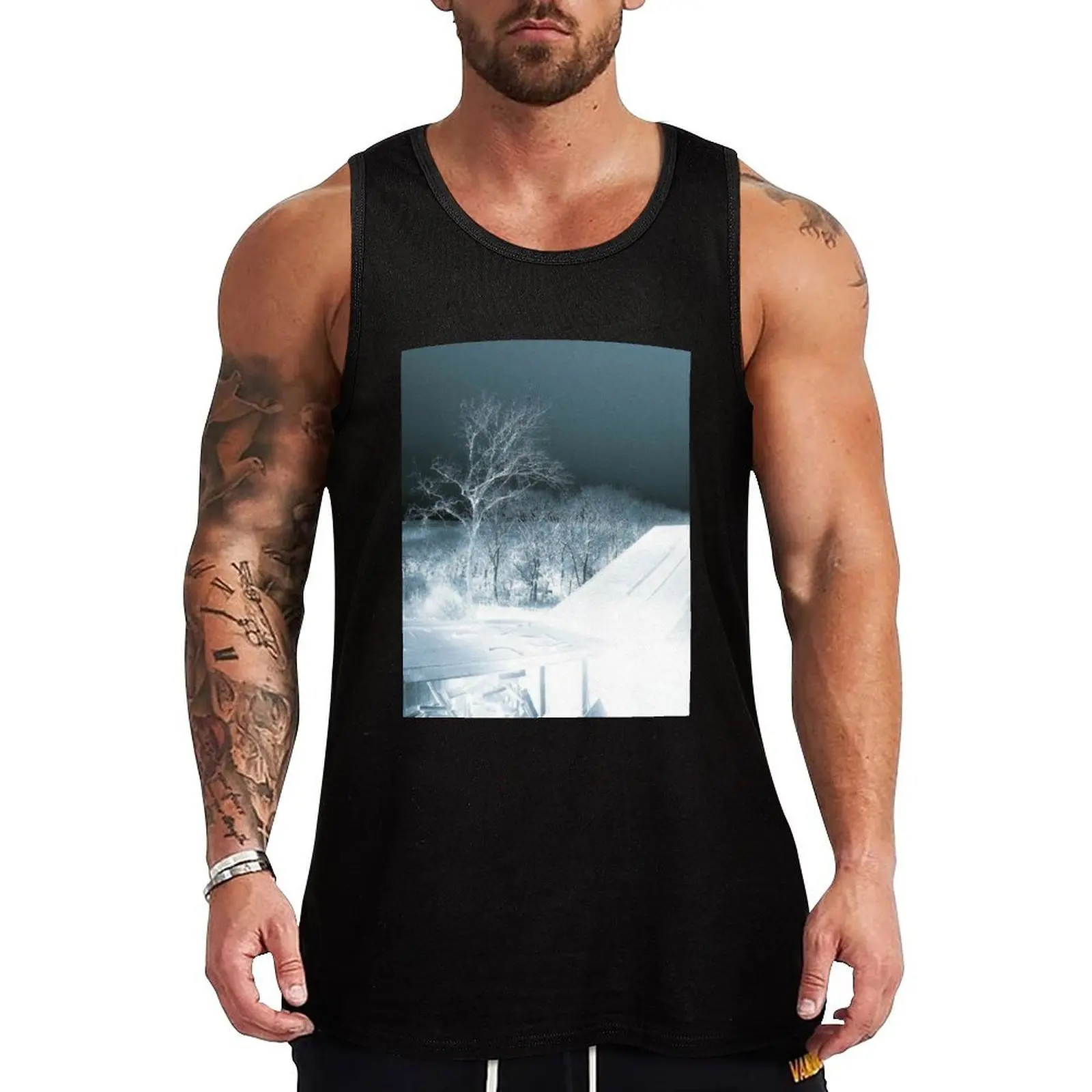 

inverted nature Tank Top Performance Stretch Tank Top Athletic Workout Wear