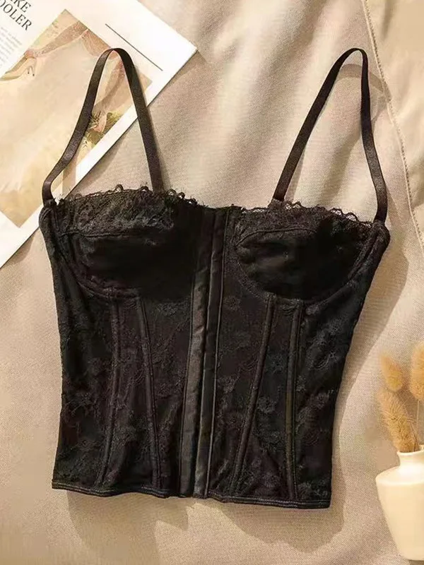 Gilet casual con cinturino colorato per donna Gilet da donna leggero e traspirante Street Sle Summer Faion Pure Color Tube Top