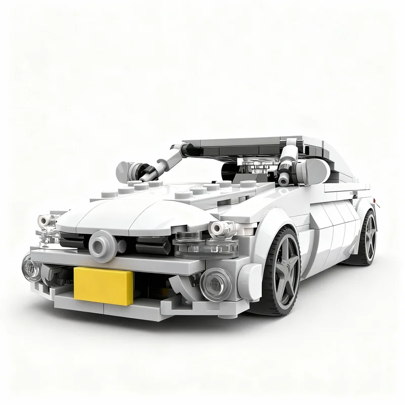 

456 деталей MOC Mercedes-Benz CLS 55 AMG City Champions, конструктор, игрушка для сборки, рождественский подарок, креативная идея для самостоятельной сборки