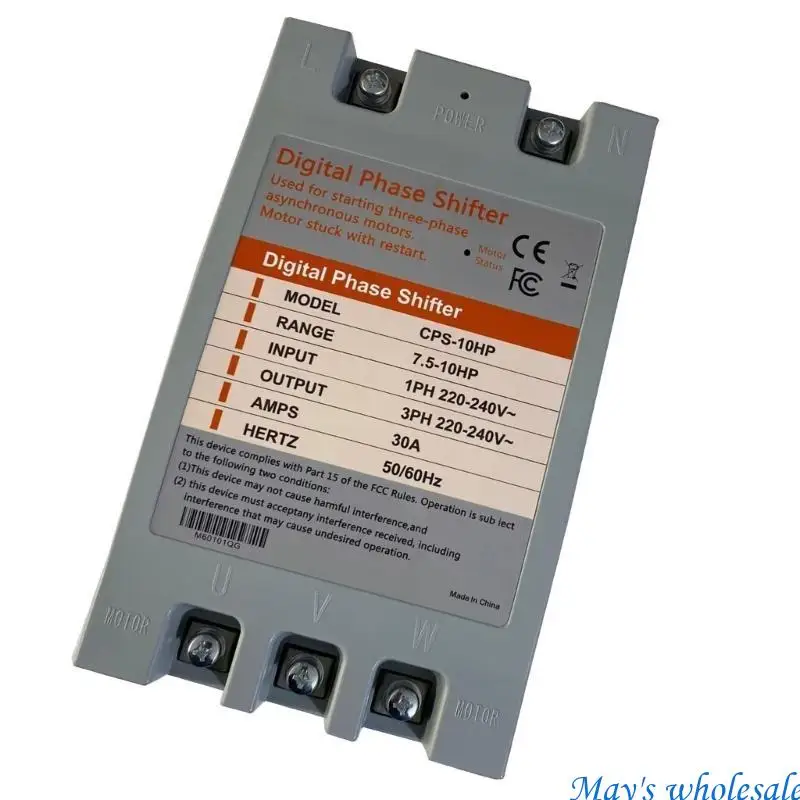 Lightweight Digital Phase Converter Phase Shifters for Various Three Phase Motors 448A