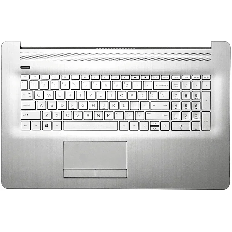 Imagem -04 - Laptop Lcd Tampa Traseira Moldura Frontal Palmrest Superior Base Inferior Case Dobradiças do Teclado Pavilhão 17-by 17-ca 17t-by 470 g7 Novo