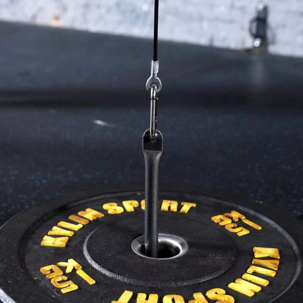 1,4/1,8/2/2,5M Stahlseil DIY Hochleistungs-Multigym-Kabel Fitness-Seilzugmaschine Heim-Fitness-Trainingsgeräte Zubehör – Detail 7
