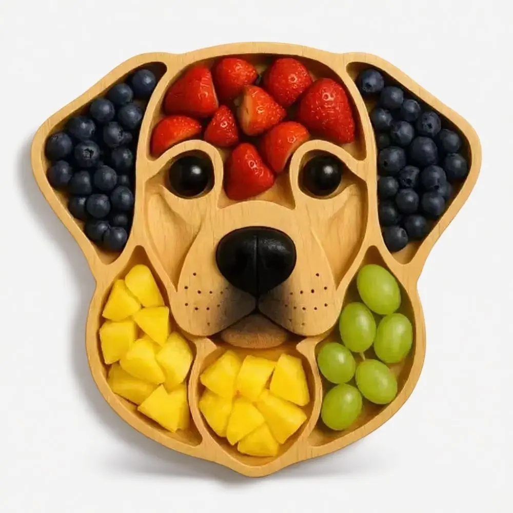 Animal Theme Wooden Charcuterie Board Appetizer Serving Tray Creative Food Platter Decorative Kitchenware For Home