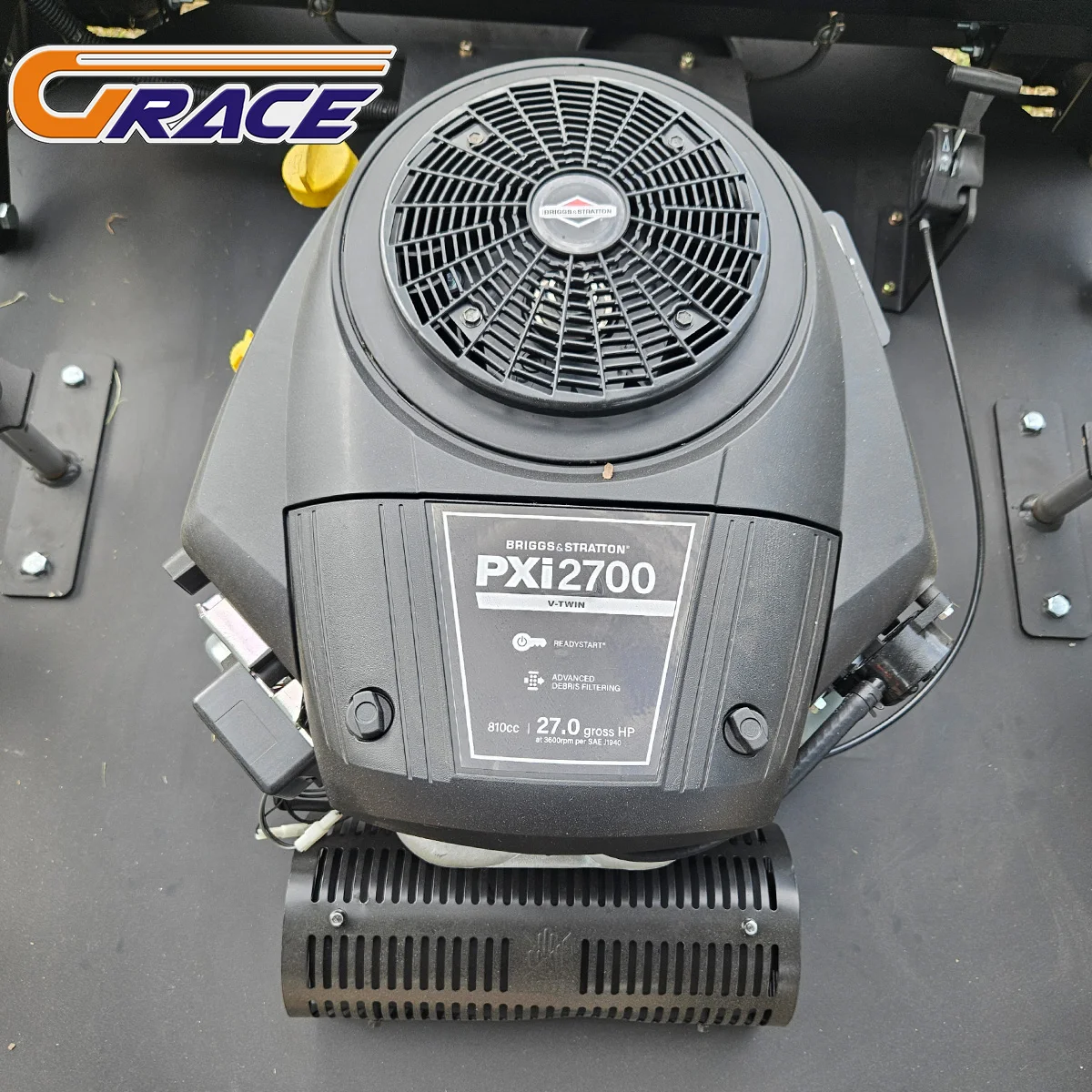 Заводская поставка 2025 года, новейшая газонокосилка с дистанционным управлением и насадкой для снегоочистителя, многофункциональная для всесезонного ухода за садом