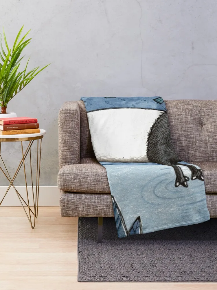 Welcome To The Jungle - Tapir - Schabrackentapir Throw Blanket Summer Tourist Bed covers Blankets