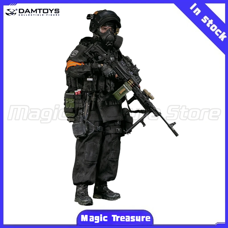 

【MT】Original DAMTOYS NO.78095 RUSSIAN SPETSNAZ MVD SOBR PKM GUNNER 1/6 Action Figure Model Toy Gift