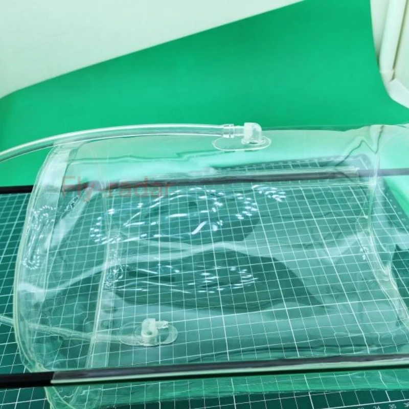 Elliptical Corrosion-resistant 4.0L Soft Fuel Tank / Oil Tank Bag 18x18x14cm for RC Model Boat Airplane Turbojet Engine